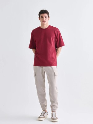 LC Waikiki Bej Kargo Erkek Jogger Eşofman Altı