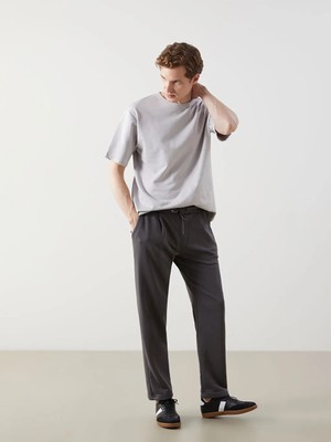 LC Waikiki Antrasit Rahat Kalıp Erkek Eşofman Altı