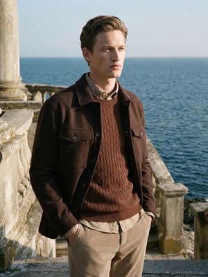 LC Waikiki Kahverengi Regular Fit Erkek Kaşe Gömlek Ceket