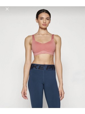 Nike Alate High Support Padded Convertible Sports Training Pembe Kadın Sporcu Sütyeni FJ2763-634