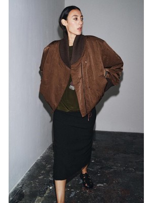 Allbucks Zara, Zw Koleksiyonu Fitilli Ceket Mont ABZRA3745