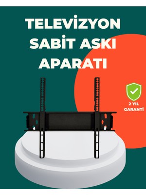 Cash Dukkan 32-65 Inç LCD LED Tv Askı Aparatı 75 kg Taşıma Güçlendirilmiş Çelik