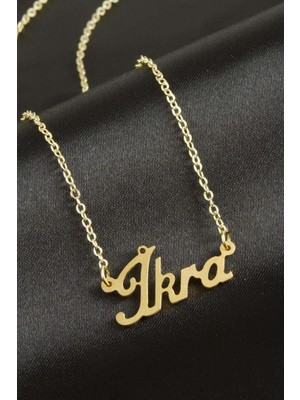 Zero Land Xmpdby Ikra Isimli Kolye -Sarı