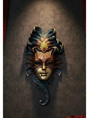 Dolce Renkli Korsan Mask 28CM*18CM