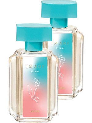 Avon Imari Free Kadın Parfüm Edt 50 Ml. Ikili Paket