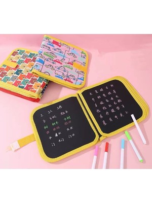 Zenvia Temizlenebilir Renkli Çizim Defteri  ZNV-TTT3245