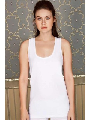 Hayat Store Arias Closet Pamuklu Ribana Geniş Askılı Uzun Atlet