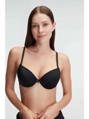 Hayat Store Arias Closet Balenli Destekli Dolgulu Askıları Çıkabilen Ince Mideli Günlük Klasik T-Shirt Sütyeni