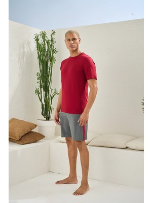 Tudik Collection Kocabey 2003 O Yaka Şortlu Takım