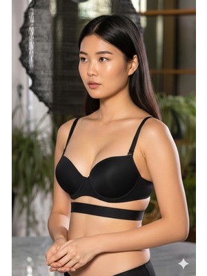 Tudik Collection Gallipoli 1480 Kadın 3 Kullanım Fonksyonlu Sütyen (Push-Up)