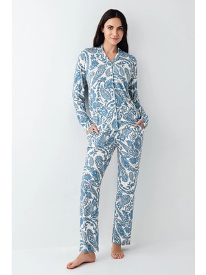 Tudik Collection Pierre Cardin 9076-S Kadın Pijama Takımı