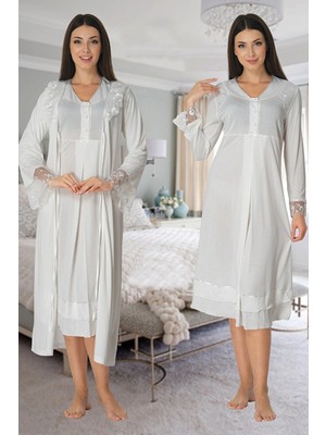 Tudik Collection Effortt 2425  Sabahlıklı Lohusa Gecelik