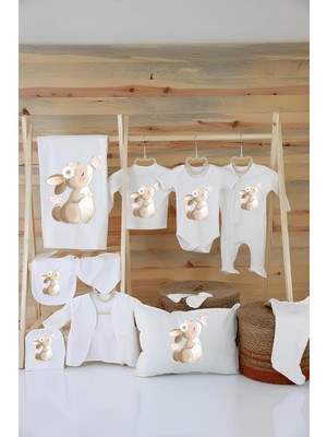 Moda Lime %100 Organik Pamuk Bebek 11 Li Hastane Çıkışı