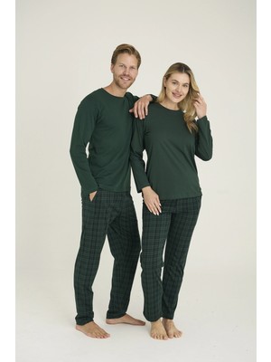 Tudik Collection Kocabey 9273-K Kadın O Yaka Pijama Takım