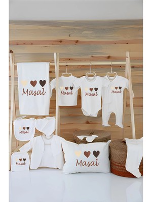 Moda Lime Kopya - %100 Organik Pamuk 11'li  Hastane Çıkıs Setimiz