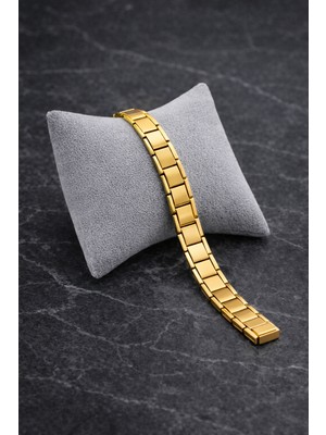 Gestyfog Altın Italyan Bileklik / Takı (Paslanmaz - Kararmaz)