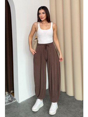 Balenbi Premium Stirrup Model Kadın Modal Şalvar Pantolon 1184