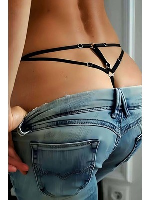 Beruflic Seksi Lastik Harness Tanga - BRF369