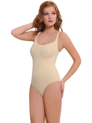 Beruflic Nbb 2944 Çıtçıtlı Ağ Silikonlu Boy Korsesi