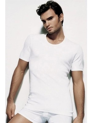 Beruflic Çift Kaplan 840 Bisiklet Yaka Ribana Atllet