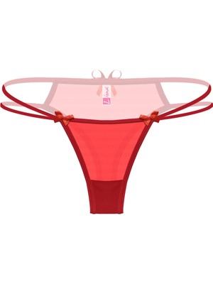 Beruflic Angel Kadın Fantezi Külot Kırmızı Renk