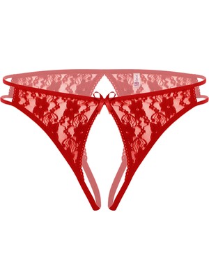Beruflic Angel Ağı Açık Büyük Beden Kırmızı Fantazi Bato Külot