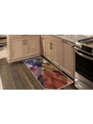 Data Store Carpet Kaymaz Taban Tezgah Önü Mutfak Paspası 75X150 cm No: 201