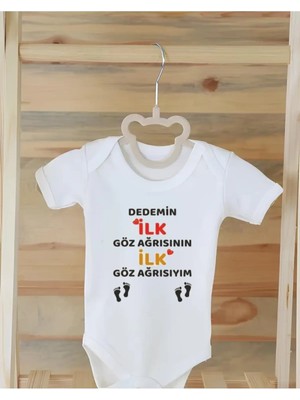 Moda Lime %100 Organik Pamuklu Baskılı Bebek Body