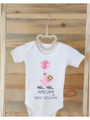 Moda Lime %100 Organik Pamuk Baskılı Bebek Zıbın