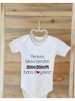 Moda Lime %100 Organik Pamuklu Baskılı Bebek Çıtçıtlı Bebek Zıbın