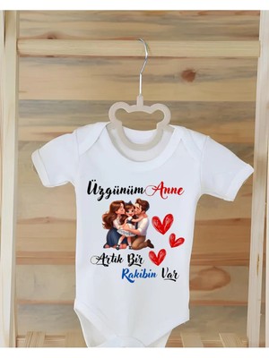 Moda Lime %100 Organik Pamuk Baskılı Bebek Zıbın