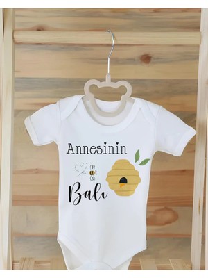 Moda Lime %100 Organik Pamuklu Baskılı Bebek Body