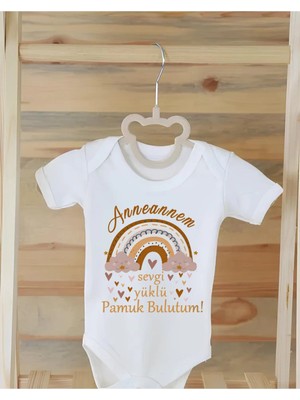 Moda Lime %100 Organik Pamuklu Baskılı Bebek Body