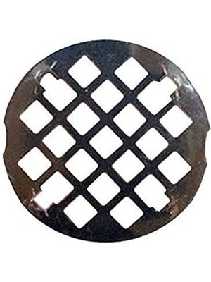 Data Store 03-1357 3-1/4-Inç Geçmeli Stil Duş Tahliye Izgarası, Krom Kaplama