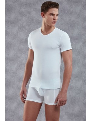 Beruflic Doreanse 2855 Vücudu Saran Rahat T-Shirt