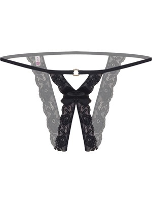 Beruflic Angel Özel Bölgesi Açık Taşlı Dantelli Fantezi Külot