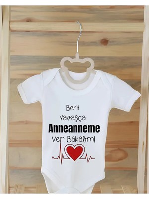 Moda Lime %100 Organik Pamuk Baskılı Bebek Zıbın