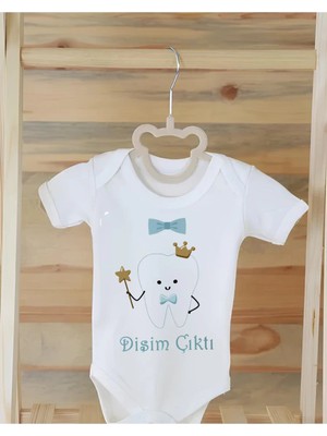 Moda Lime %100 Organik Pamuklu Baskılı Bebek Body