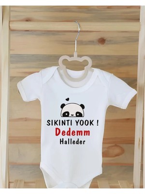 Moda Lime %100 Organik Pamuk Baskılı Bebek Çıt Çıtlı Body