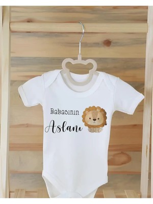 Moda Lime %100 Organik Pamuklu Baskılı Bebek Body