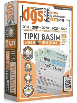 Data Store 2024 Dgs Ösym Çıkmış Soru Tıpkı Basım Türkiye Geneli Dijital Çözümlü 6lı Deneme Paketi