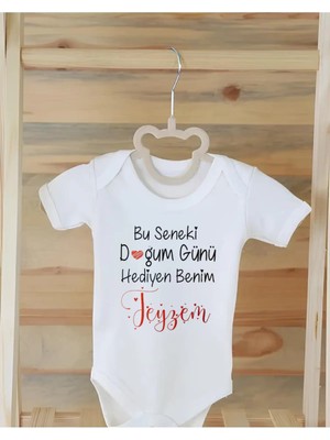 Moda Lime %100 Organik Pamuklu Baskılı Bebek Body