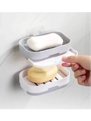 Luz&Pos Çift Katlı Drenajlı Sabunluk