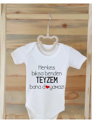 Moda Lime %100 Organik Pamuklu Baskılı Bebek Çıtçıtlı Bebek Zıbın