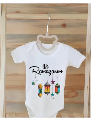 Moda Lime %100 Organik Pamuk Baskılı Bebek Çıtçıtlı Body