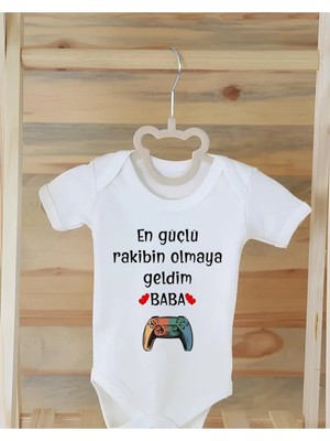 Moda Lime %100 Organik Pamuklu Baskılı Bebek Çıtçıtlı Bebek Zıbın