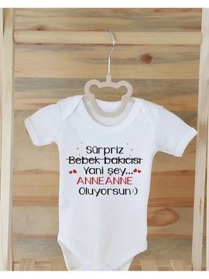 Moda Lime %100 Organik Pamuklu Baskılı Bebek Çıtçıtlı Bebek Zıbın