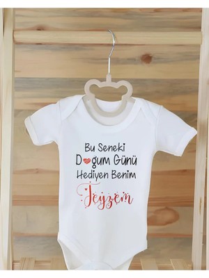 Moda Lime %100 Organik Pamuklu Baskılı Bebek Body