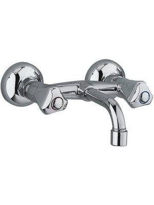 Flamex Itimat Alfa 207 Sabit Lavabo Bataryası Duvardan