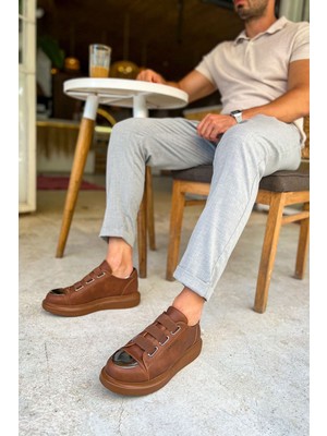 Flamex CH251 - Crt Mirror Erkek Ayakkabı Taba